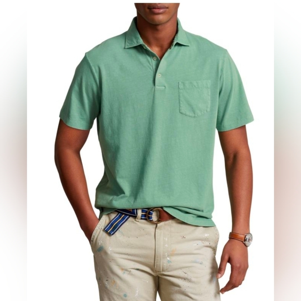 $125 Polo Ralph Lauren Men Cotton Blend Polo Shirt
